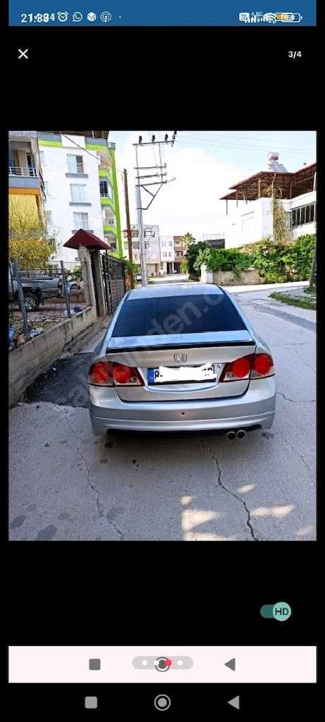 japon işi Honda Civic otomatik full - 4