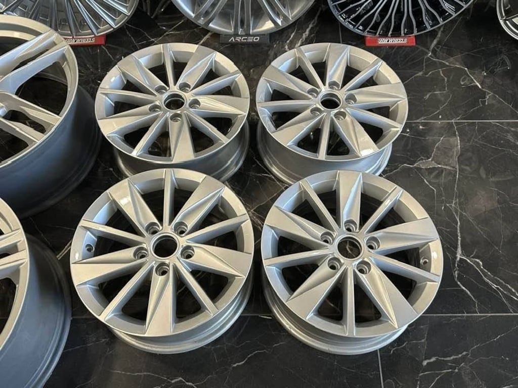 15 JANT 5X112 VW SEAT SKODA AUDİ ORJİNAL SIFIR AYARINDA TAKIM - 4