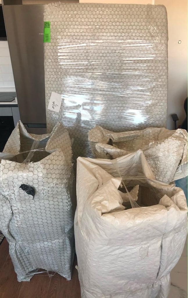 Modalife Anfora Yemek Odası Masası + Konsol (Neredeyse Sıfır / Paketli - 6