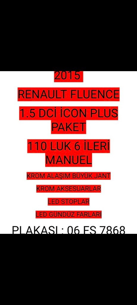 2015 FLUENCE ICON FUL PAKET SORUNSUZ - 19