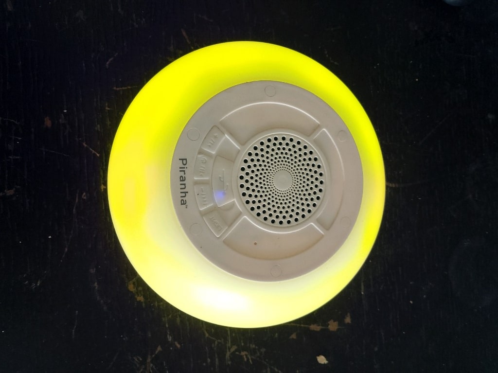 Bluetooth Hoparlör -Piranha 7844 RGB led ışıklı yüzen TWS - 3