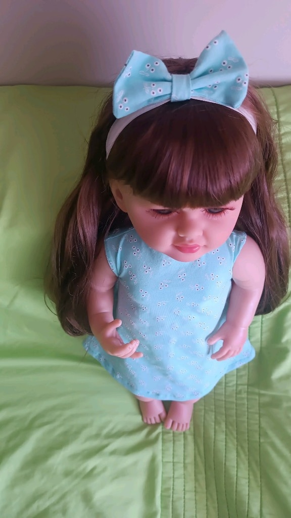 VİNİL SİLİKON BEBEK REBORN BEBEK OYUNCAK BEBEK - 2