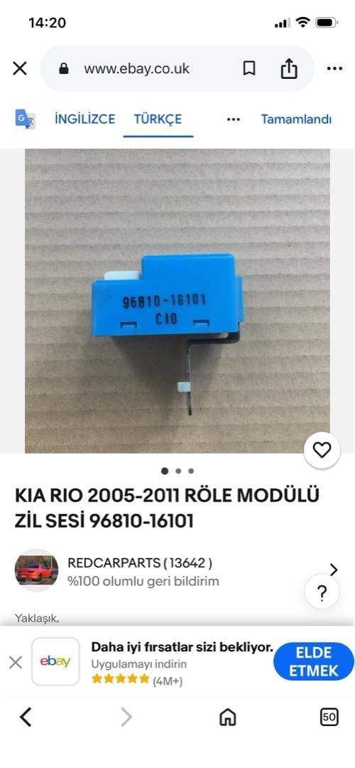 Hyundai era çıkma orijinal röle modülü sağlamdır - 5