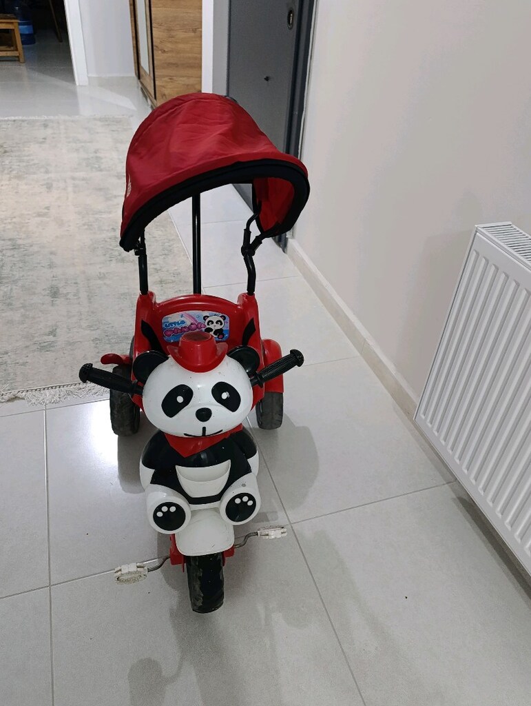 Semsiyeli çocuk bisikleti sapa sağlam.. - 10