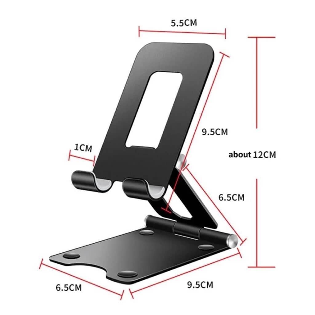 A30 Masaüstü Metal Telefon Standı Tutacağı Gold Renk - 3
