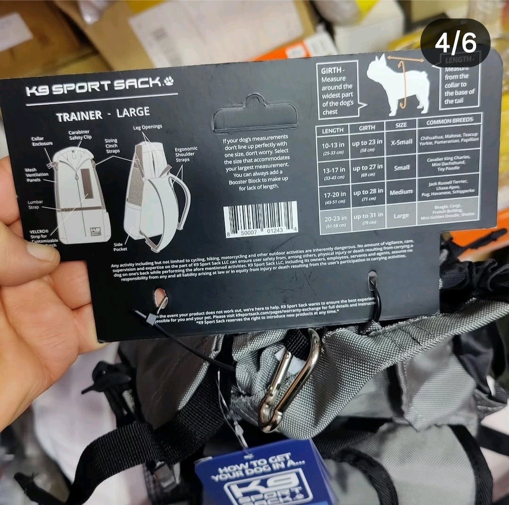 KÖPEKLERNİÇİN SIRT ÇANTASı - 4
