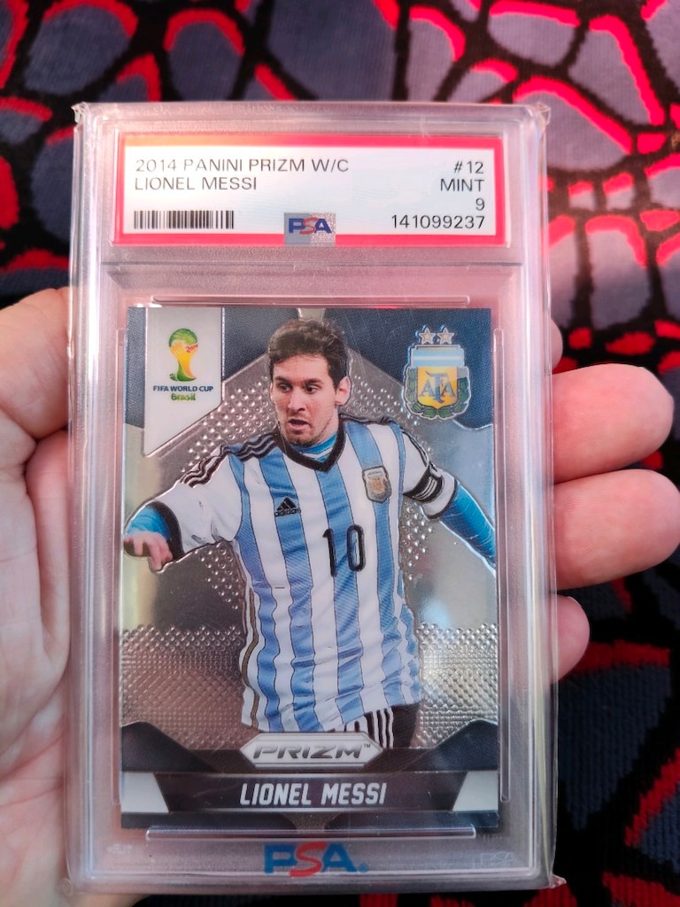 Lionel Messi 2014 Panini Prizm World Cup #12 – PSA 9 MINT | Nadir Kole - 2