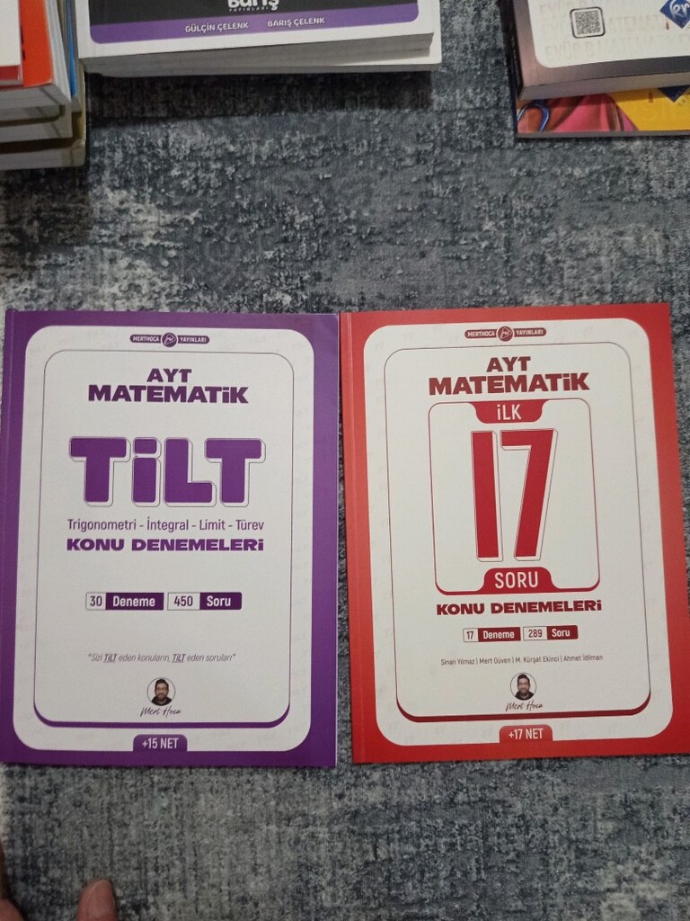 yks hazırlık üniversite çalışma kitapları (75 kitap - 11
