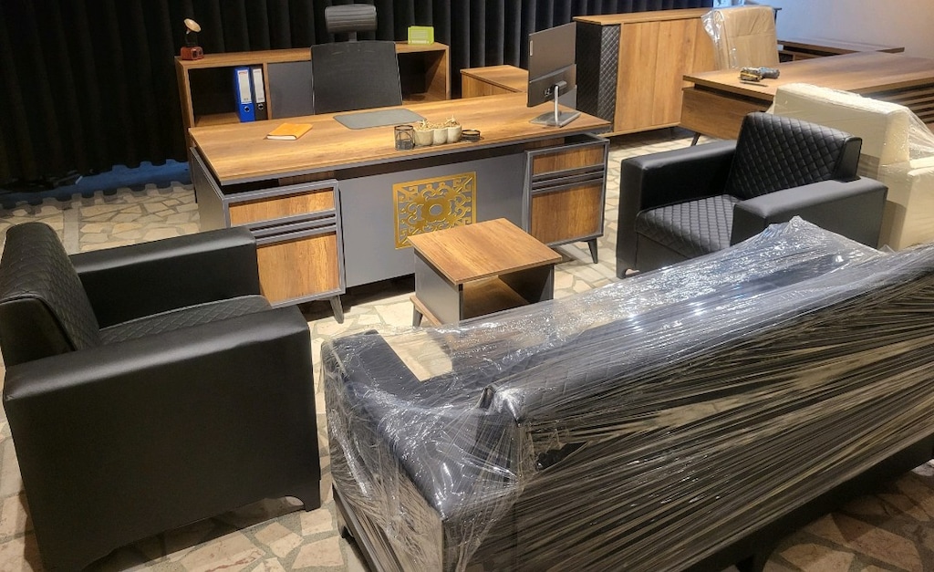 Yeni Model Ofis Makam Masası Takımı - 14