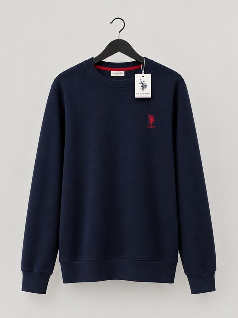 US POLO ERKEK SWATSHİRT
