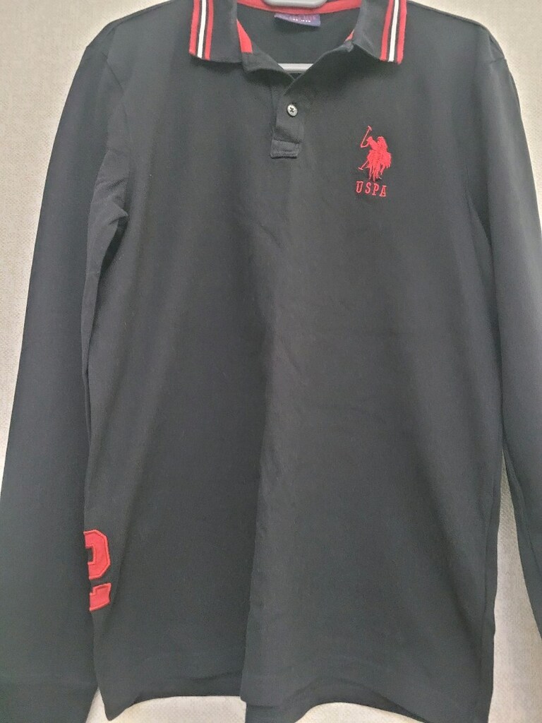 U.S. Polo XS Siyah Uzun Kollu Erkek - 4