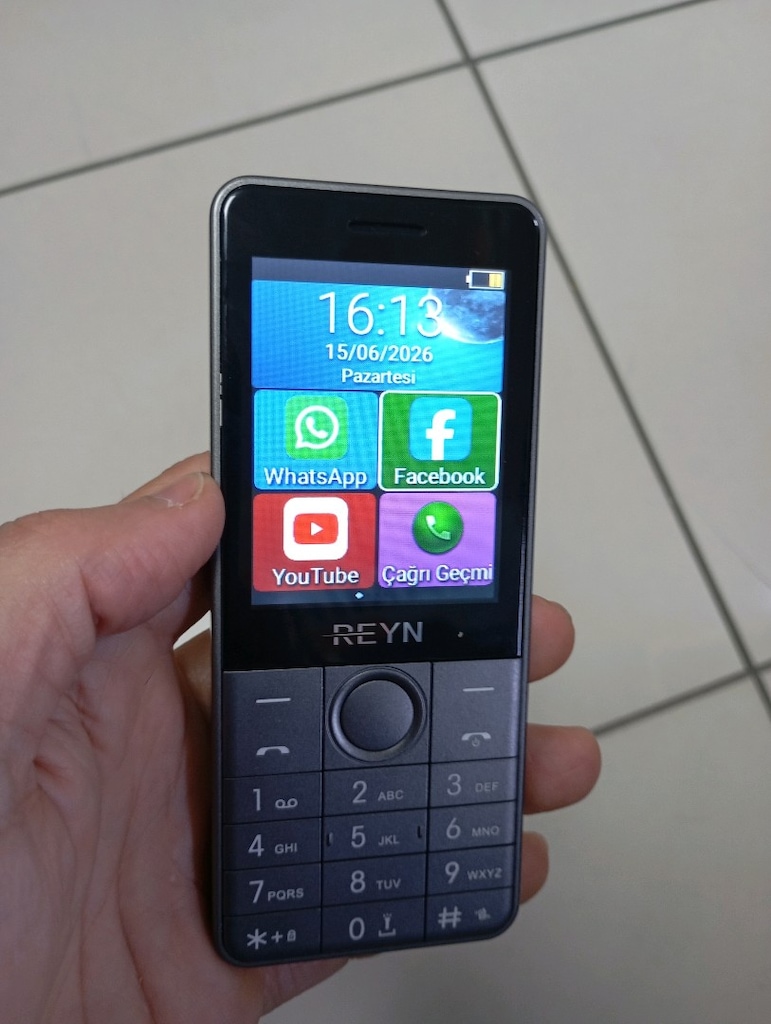 SOSYAL MEDYA DESTEKLİ TUŞLU TELEFON - 5