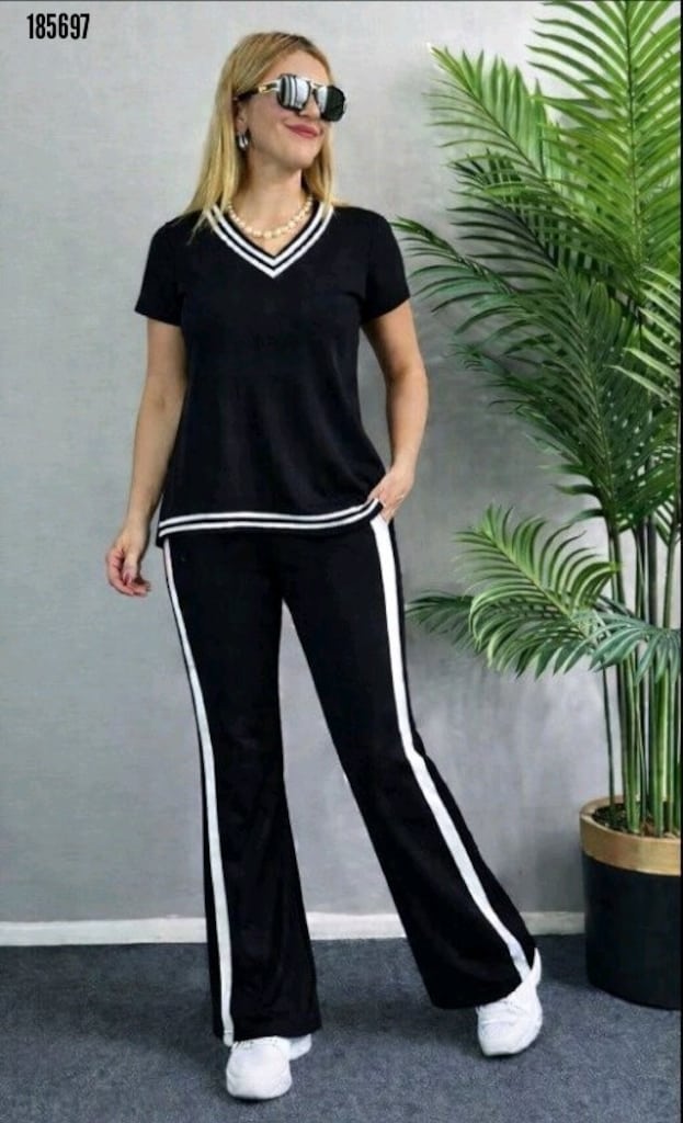 İLAN NO Y S 29 Y BAYANLARA PANTOLON BLUZ 2 Lİ TAKIMLAR - 3