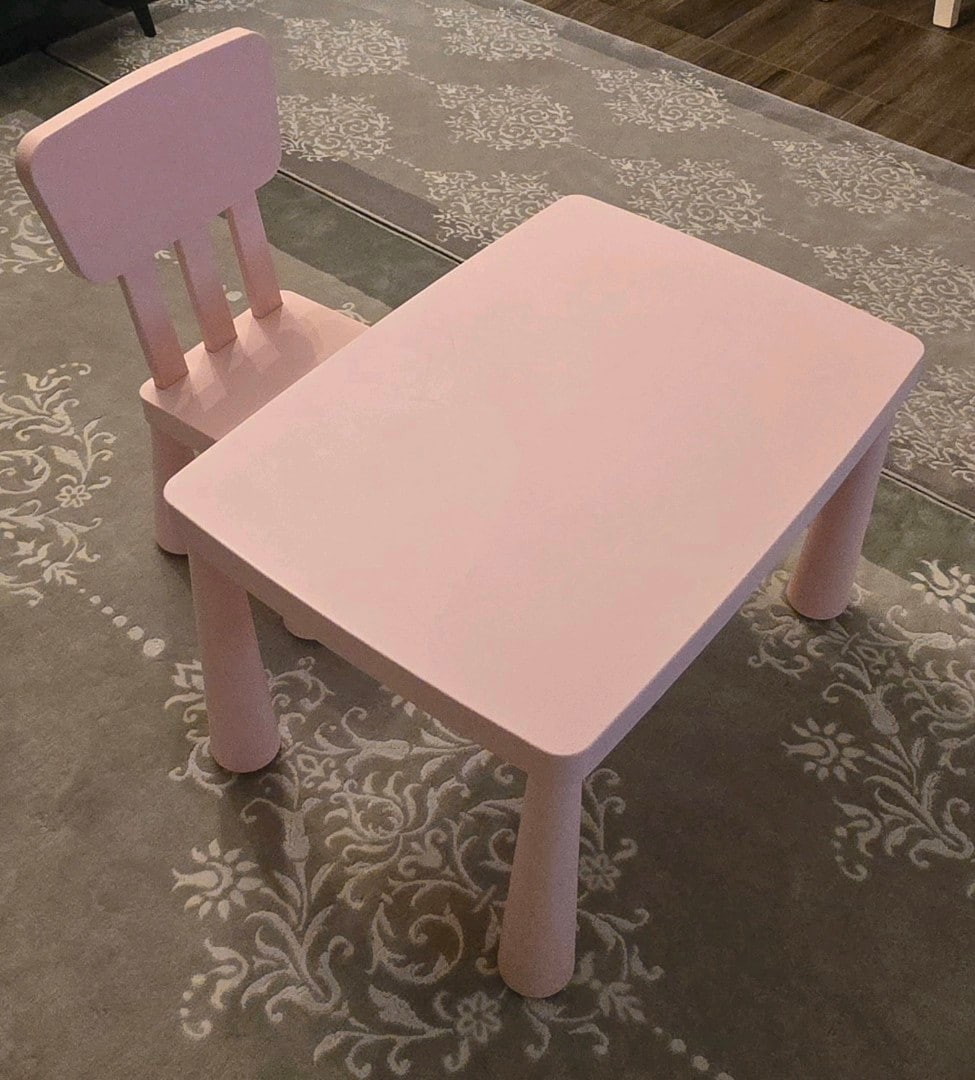 ikea çocuk masa sandalye - 2