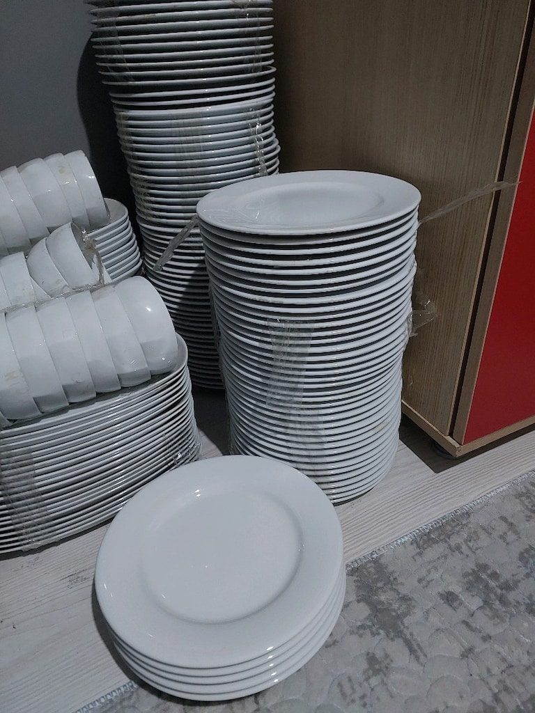 TANE 150tl...101 adet kütahya porselen servis tabağı 27cm - 3