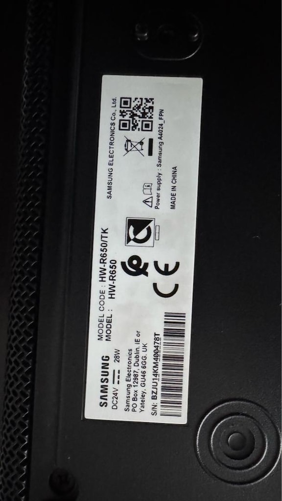 SAMSUNG R650 SAUNDBAR 3+1 SES SİSTEMİ - 6