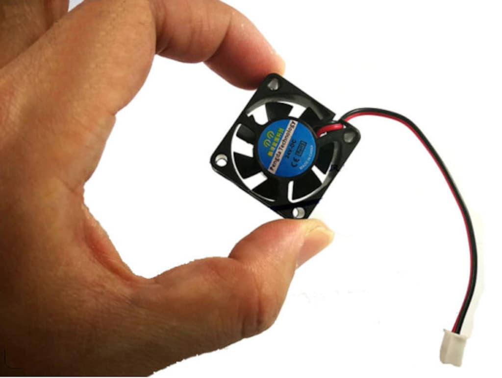 30x30x10mm DC 5V-12V Sessiz Fırçasız Motor 3D Printer Kare FAN - 6