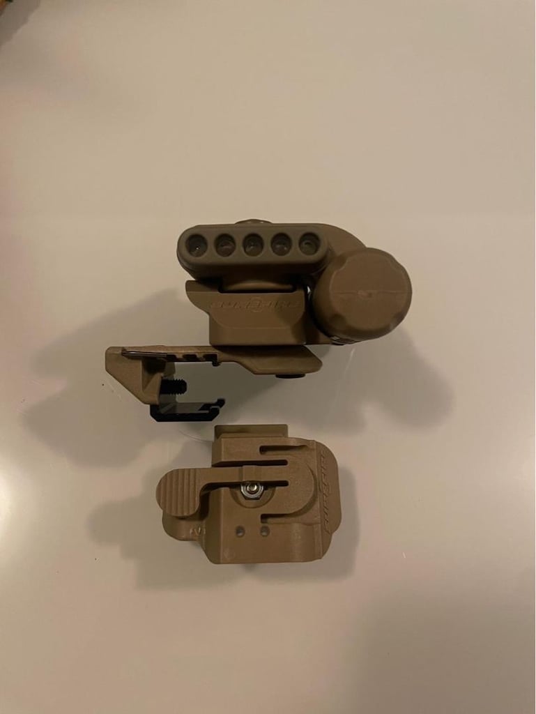 Surefire taktik başlık ışıldak fener. - 3
