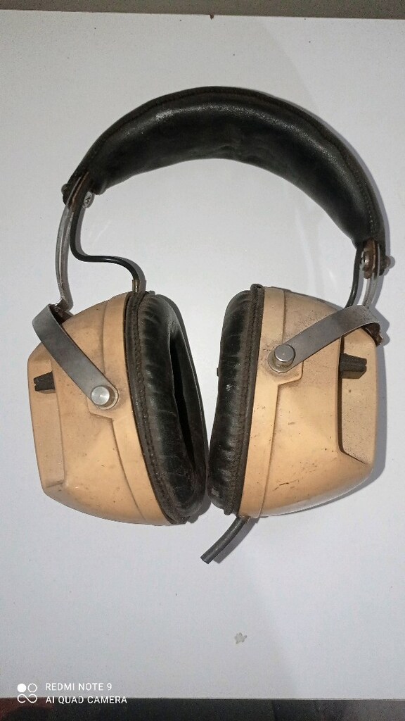 antika Japon yapımı vintage bir Hosiden DH-150Z- kulak üstü kulaklık - 2