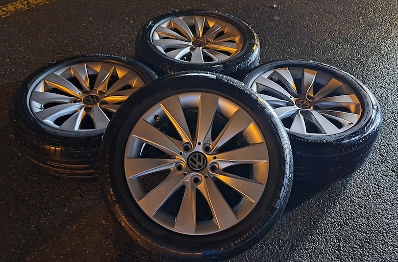 225 55 17 ORJİNAL TRANSPORTER JANT LASTİK TAKIMI TRANSPORTER BMW TRAFK - 3