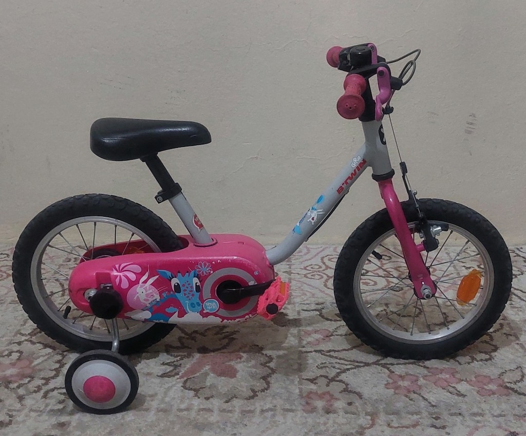 14 JANT KIZ ÇOCUK BISIKLETI BTWIN - 5