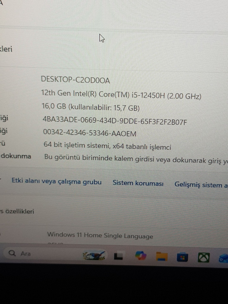 Casper Excalibur G870 Oyuncu Laptopu 4050 Lİ OYUN-GRAFİK - 3