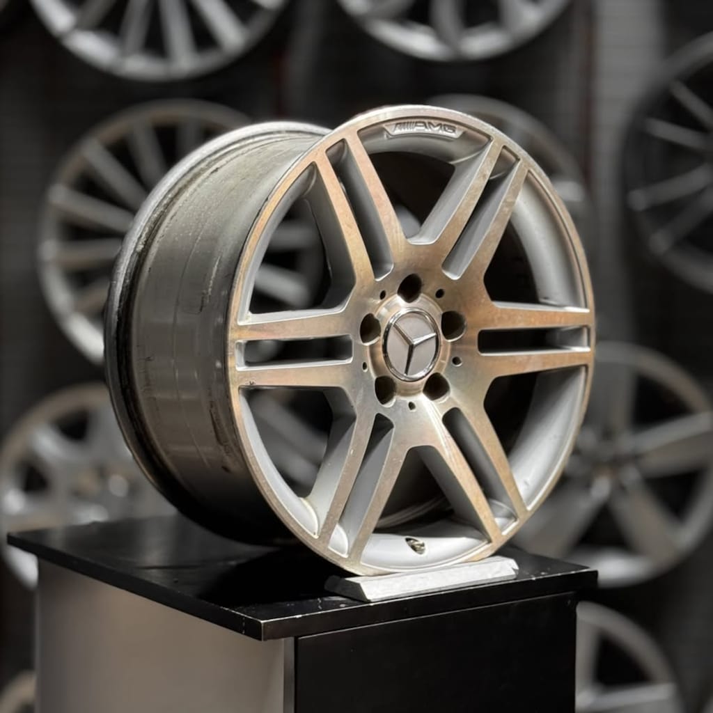 17 inç 5x112 Mercedes W204 AMG Jant Takımı 2. El - 2