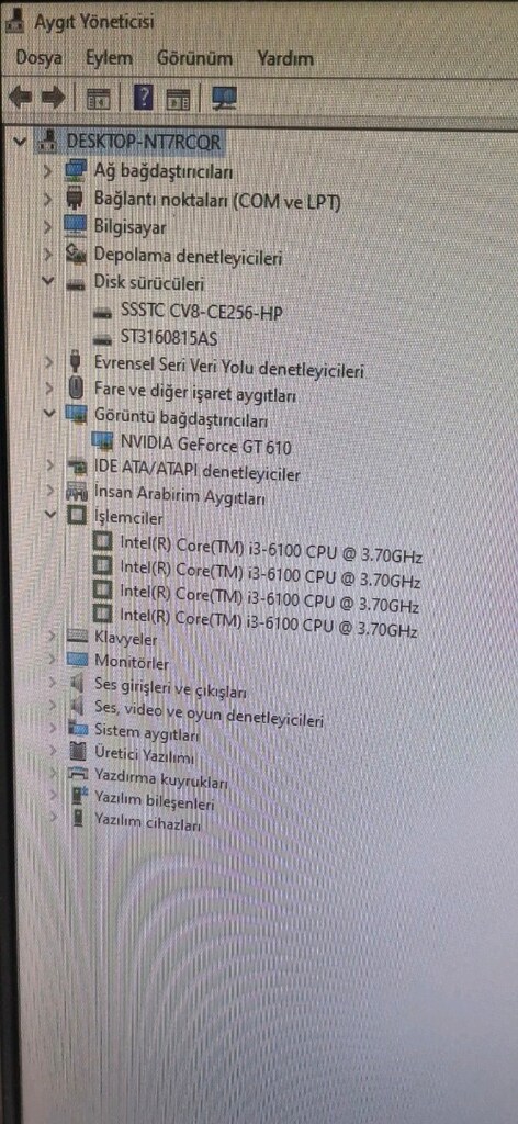 İ3 6.NESİL İŞLEMCİ 16 RAM 2 GB GT 610 BİLGİSAYAR KASASI - 4