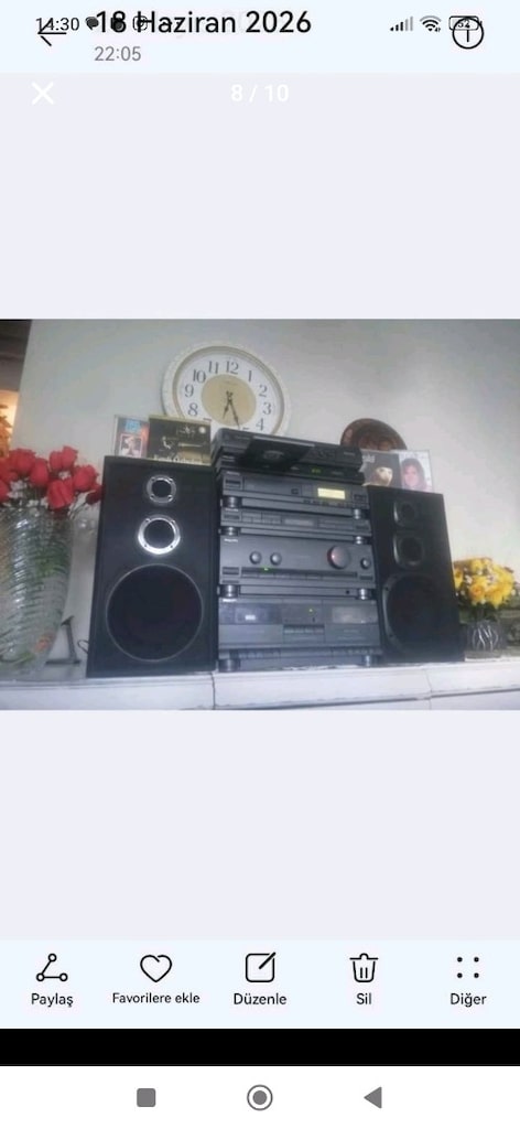 MUZİK SETİ FULL USBLİ DVDLİ AUXLU CDLİ FMLİ KUMANDALI KASETÇALARLİ - 8