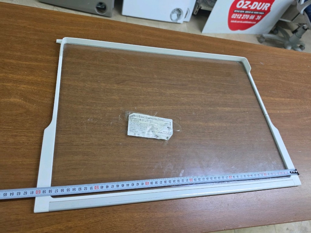 Bosch KSU49631NE Orijinal Buzdolabı Cam Rafı - Çıkma 2. El / Özdur Tek - 7
