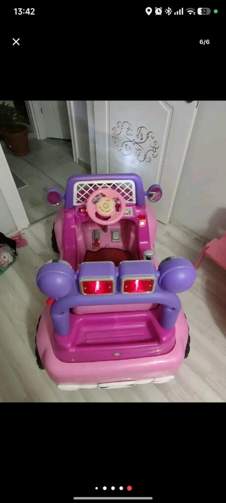 pilsan prenses akülü kumandasız bebek arabası - 3