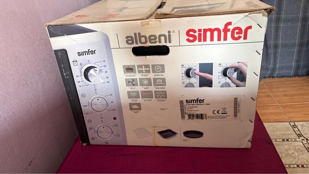 Simfer M4203 Turbo Midi Fırın 42 LT | Tam Çalışır | Kutulu - 3