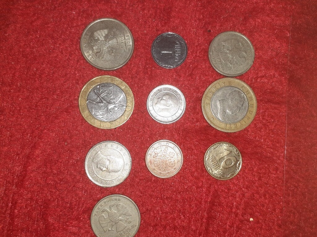 10 adet metal para - 2
