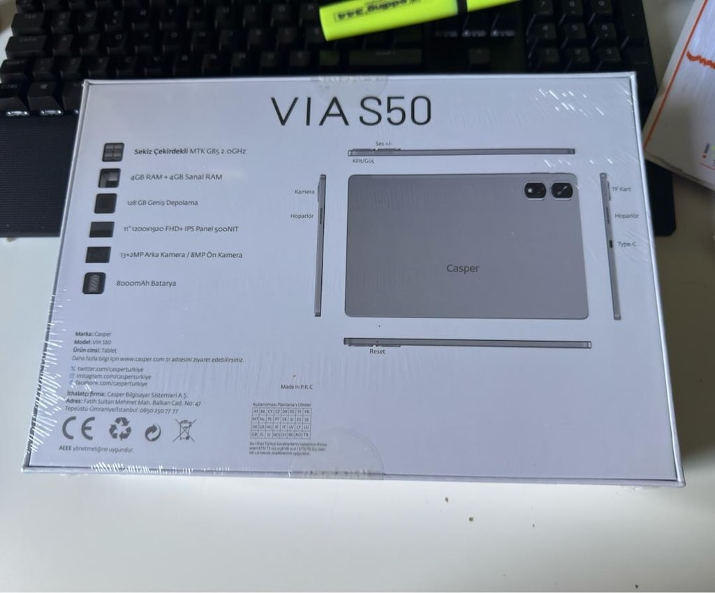 Casper S50 Tablet - 2