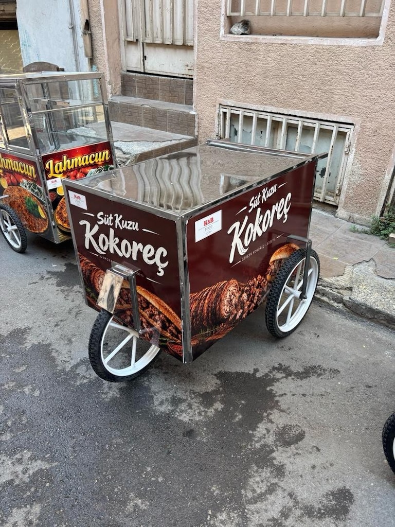Seyyar Köfte Arabası, Kokoreç Arabası, Kokoreç Tezgahı, Köfte Arabası - 2