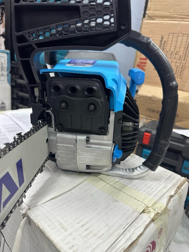 hundai benzinli ağaç kesme motoru 52 cm palası 2.9 hp gücünde 38 diş - 2