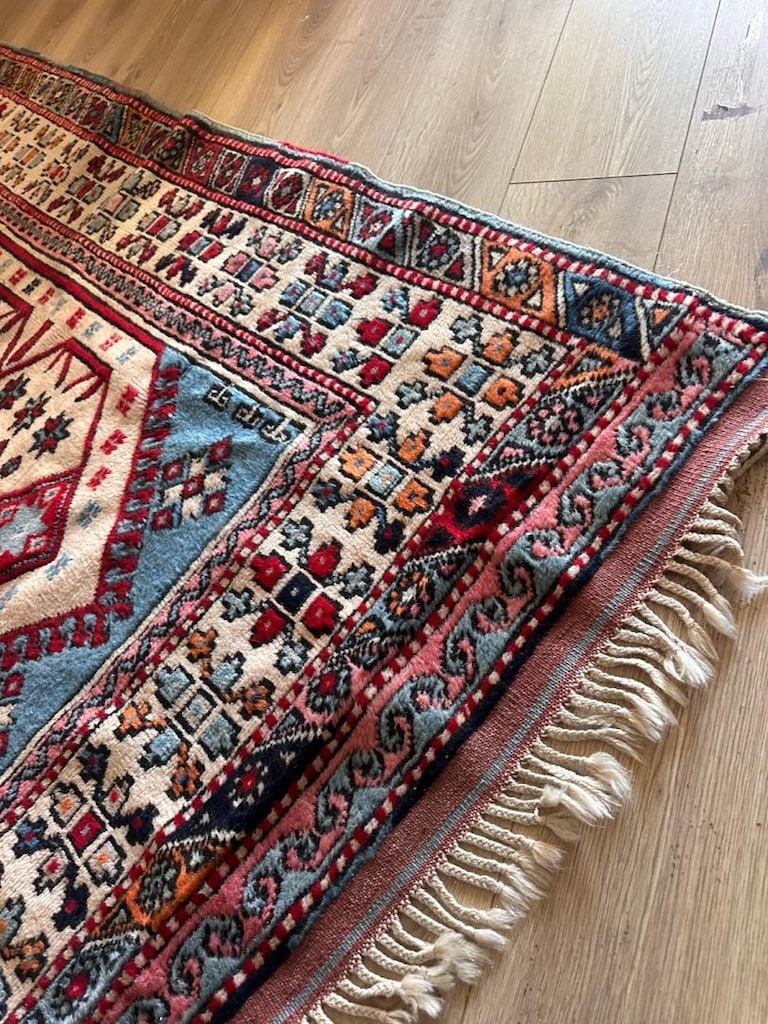 halı yün antika - 2