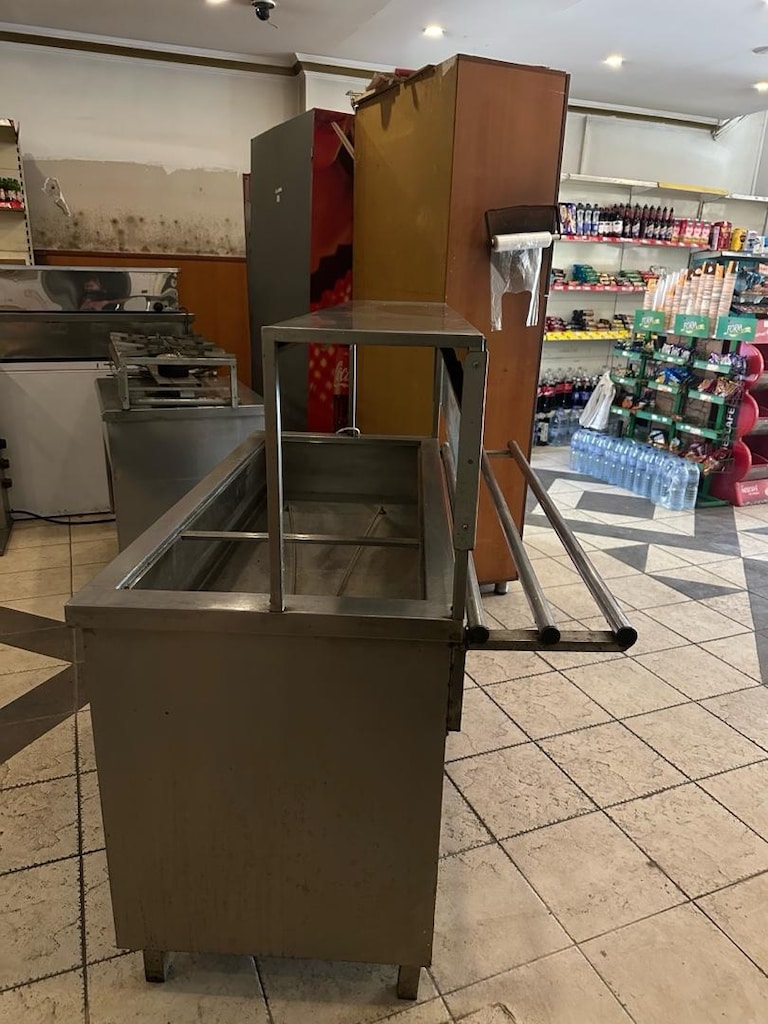 camlı benmari yemek servis tezgahı - 4