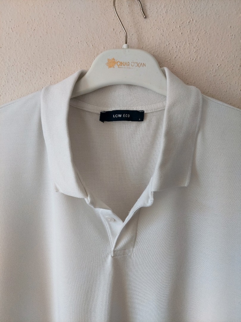 LCW klasik viskonlu polo yaka tişört - 3