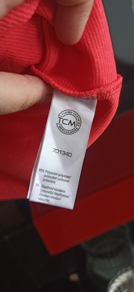 Tchibo L 40/42 beden neon tshirt - 4