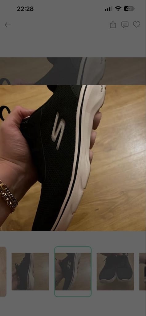 Skechers Siyah Spor Ayakkabı - 3