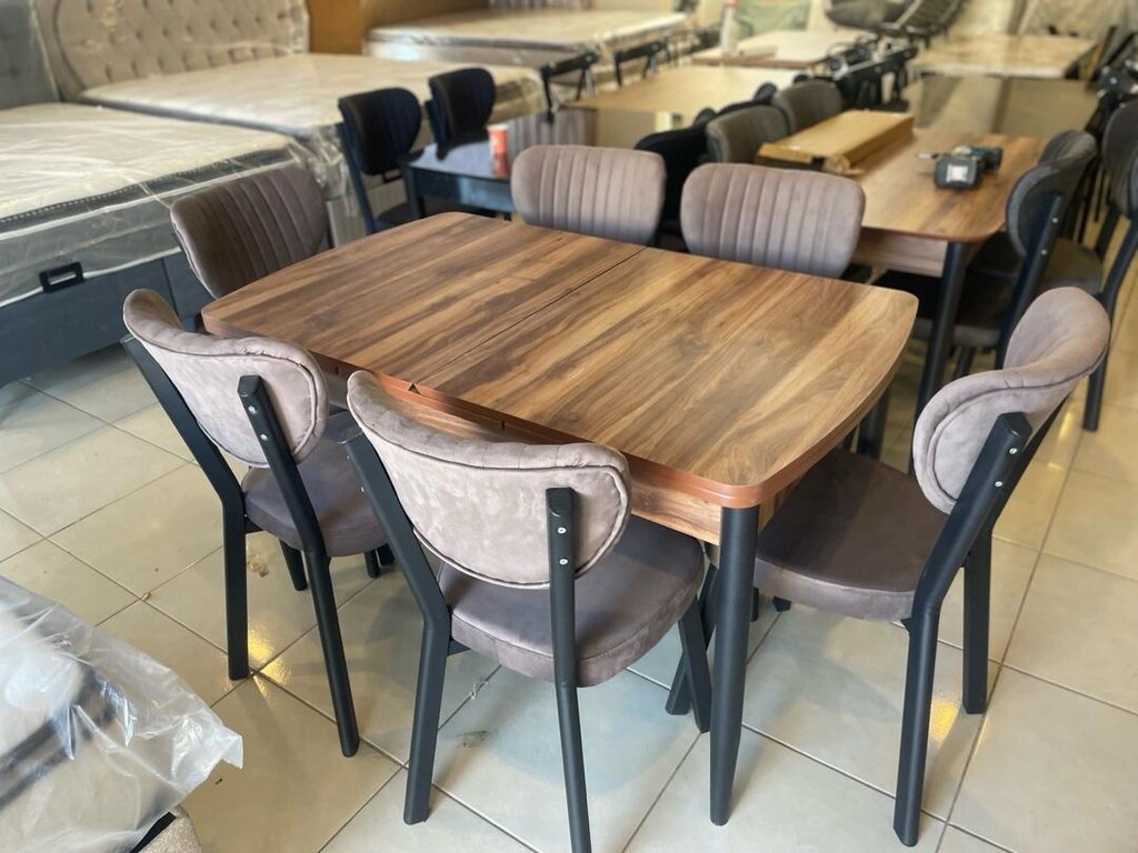 6 kişilik yemek masası takım - 3
