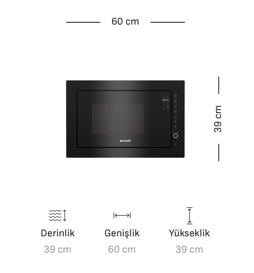 Arçelik ankastre mikro dalga - 10