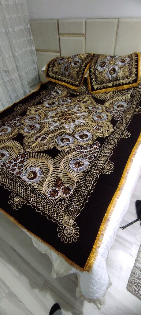 yatak örtüsü takımı