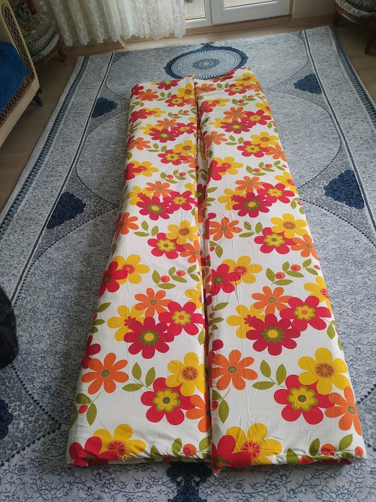 sıfır tek kişilik yün yorganlar ve döşek kılıfları ile beraber - 16