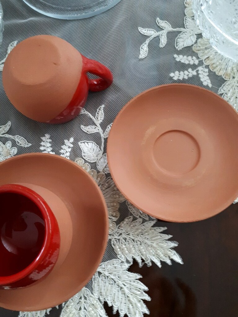 toprak kahve fincani - 3