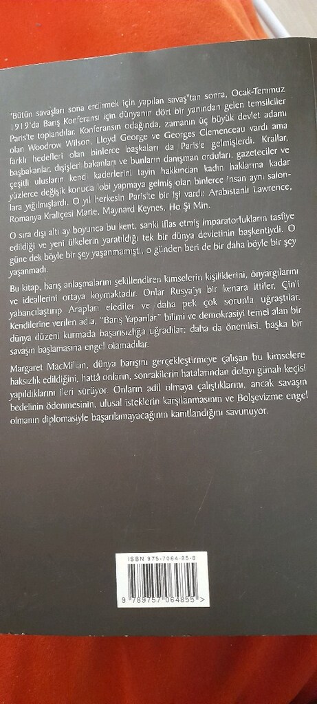 PARİS 1919,MARGARET MACMİLLAN - 2
