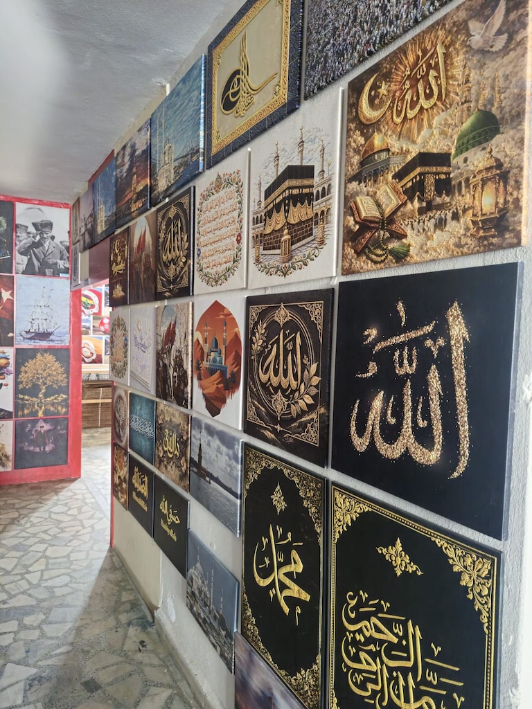 3D 3BOYUTLU KABARTMALI YAĞLI BOYA DOKULU NAKIŞ GÖRÜNÜMLÜ TABLOLAR - 16