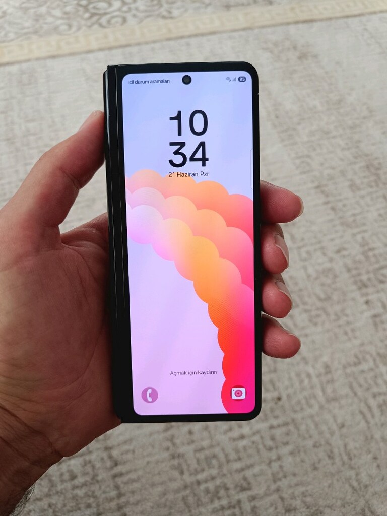 Samsung Z fold 3 kayıtlı temiz kullanılmış sorunsuz - 3