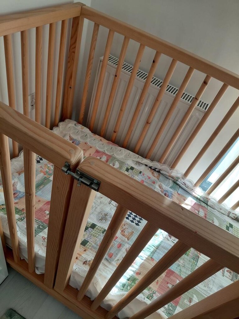 Montessori Bebek Karyolası Beşiği Bebek Yatağı - 4